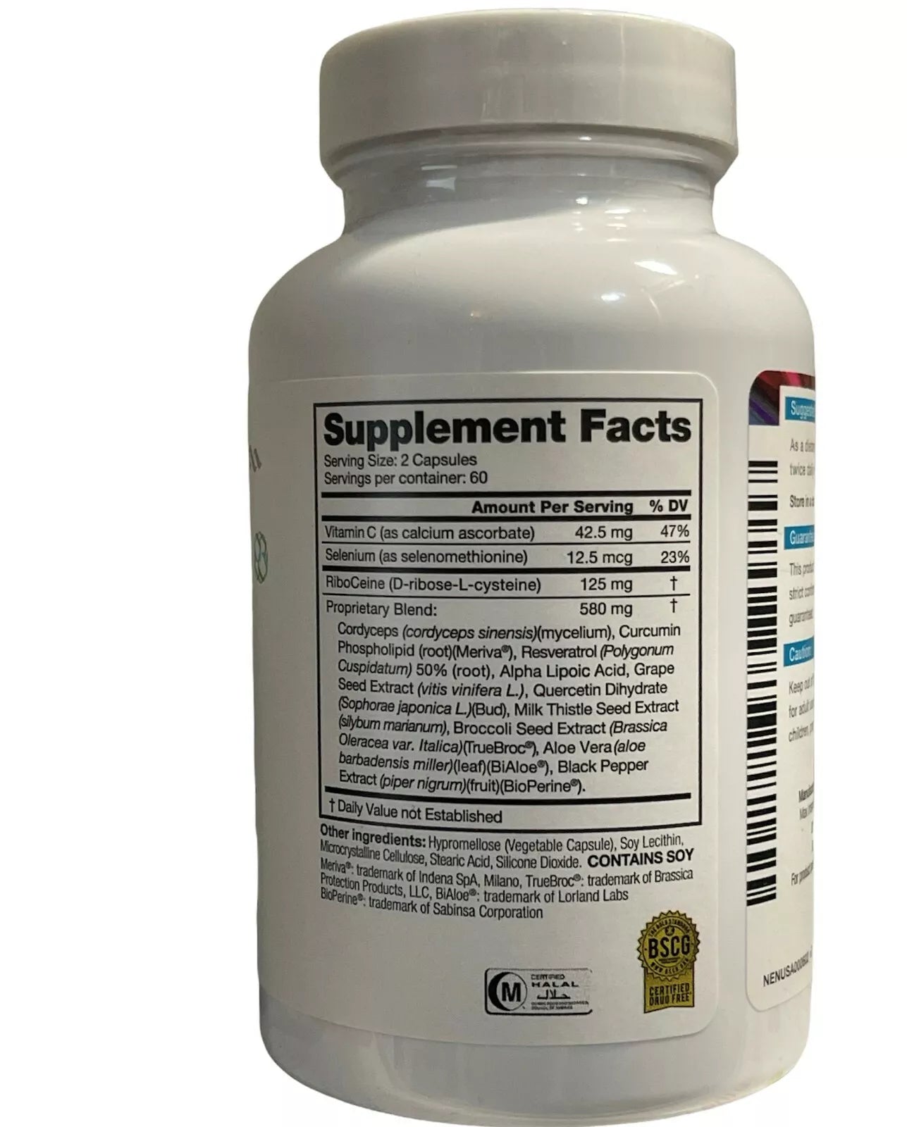 Cellular Health Support Supplement | Advanced Antioxidant & Wellness Formula | 120 Capsules