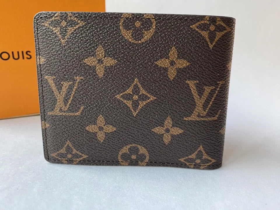 Louis Vuitton Brown Monogram Canvas Multiple Wallet