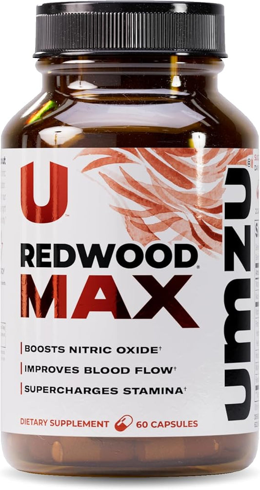 UMZU Redwood Nitric Oxide Booster Circulation Blood Flow Energy Stamina