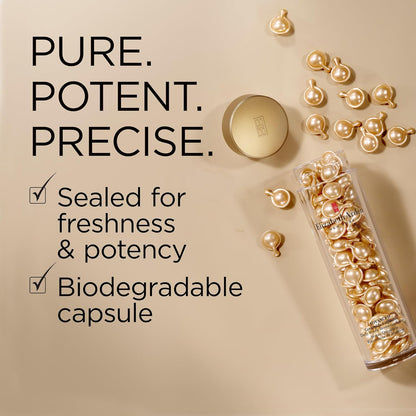 Elizabeth Arden Advanced Ceramide Face Serum Capsules, Anti-Aging Skincare, Fragrance-Free Hydrating Formula for Radiant, Firm Skin, Nourishing and Strengthening