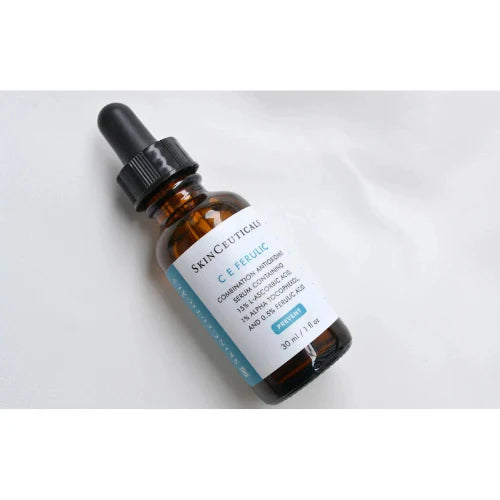 Vitamin C E Ferulic Acid Antioxidant Facial Serum with 15% L-Ascorbic Acid – Brightening &amp; Anti-Aging Skin Care – 1 fl oz
