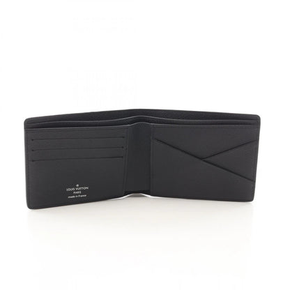 LOUIS VUITTON Portefeuille Multiple wallet M61695 Monogram eclipse Black LV