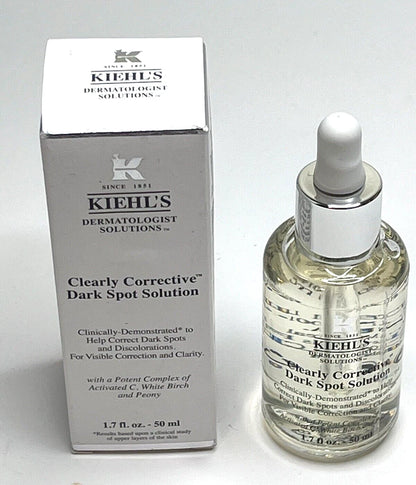 Kiehl's Clearly Corrective Dark Spot Solution 1.7 oz/50ml New