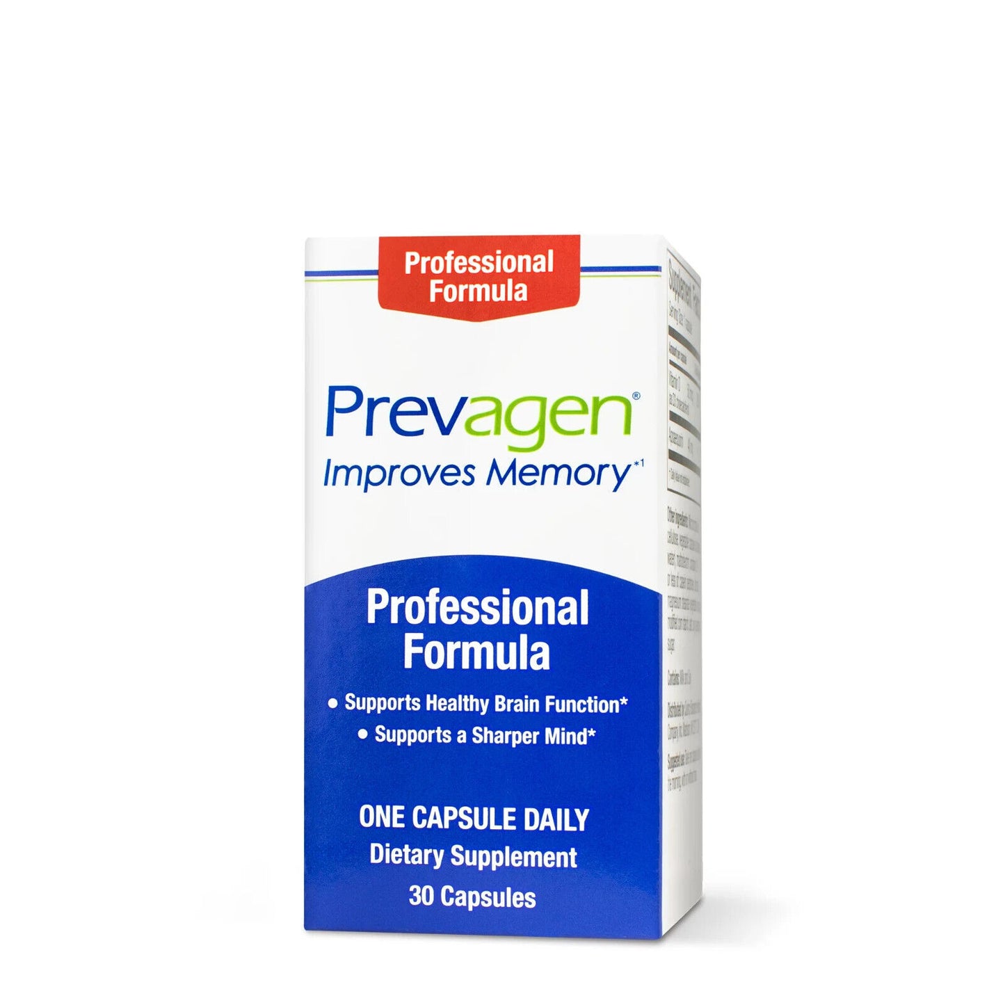 Prevagen Professional Formula Supplement - 30 Capsules