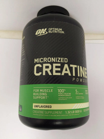 Optimum Nutrition, Micronized Creatine Powder, Unflavored, 10.6 oz (300 g)