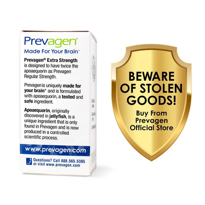 Extra Strength Memory Support Capsules – 20mg Formula, 60 Capsules (2 Pack)