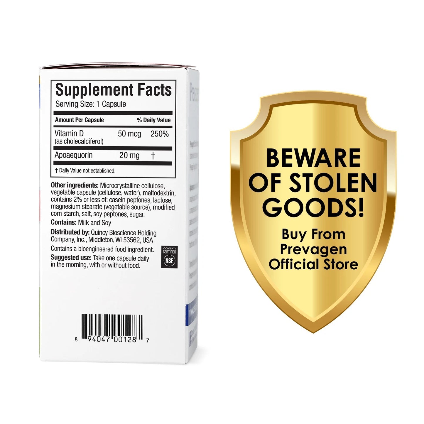 Extra Strength Memory Support Capsules – 20mg Formula, 60 Capsules (2 Pack)