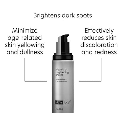 PCA Skin Vitamin B3 Brightening Serum – 1 oz / 30 mL Skin Tone & Radiance Serum
