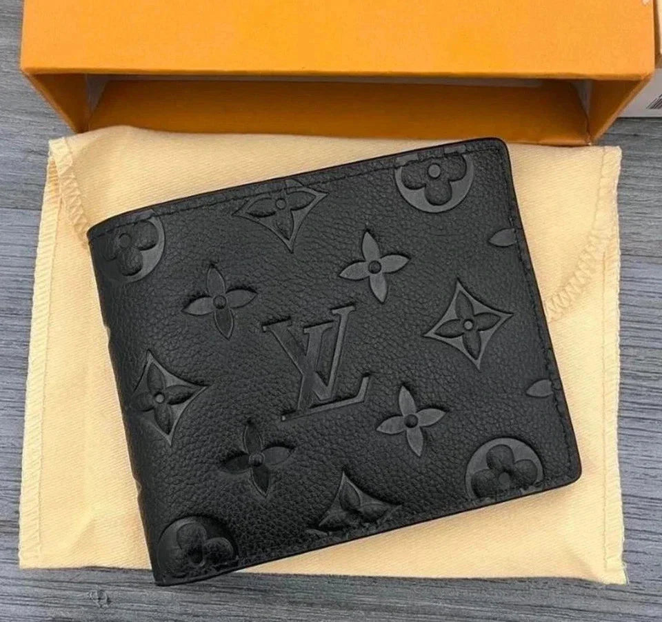Authentic Louis Vuitton Multiple Monogram Slender Canvas Black Men’s Wallet