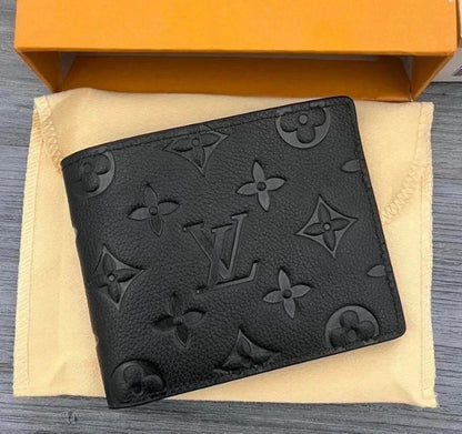 Authentic Louis Vuitton Multiple Monogram Slender Canvas Black Men’s Wallet