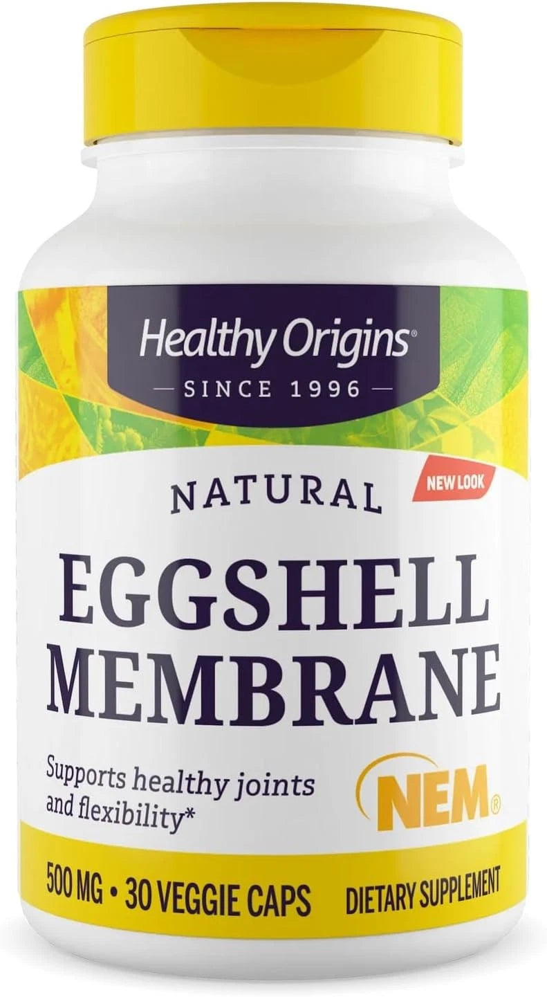 Healthy Origins Eggshell Membrane 500 mg (NEM, Non-GMO, 30 Count