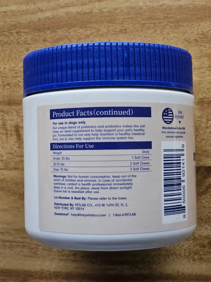 PetLab Co. Probiotics for Dogs, Support Gut Health For Dogs (30 Salmon)