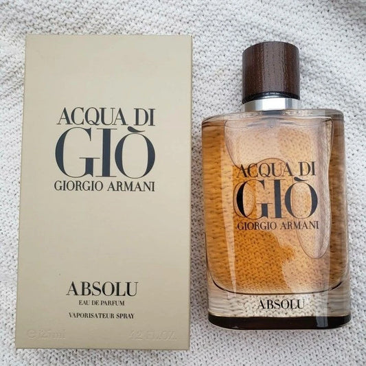 Acqua Di Gio Absolu by Giorgio Armani 4.2 oz / 125ml EDP Cologne Men New In Box