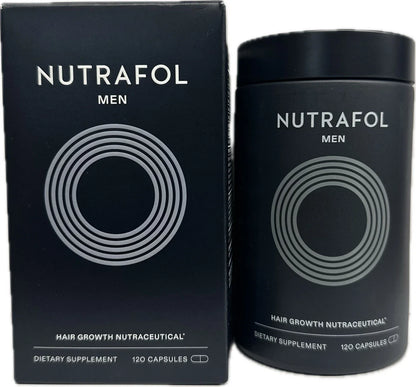 Advanced Hair Support Capsules for Men – 120 Count, 1 Month Supply