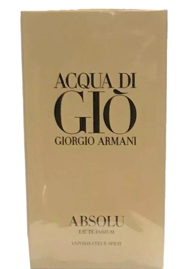 NIB Giorgio Armani Acqua Di Gio ABSOLU edp 15ml .5oz DISCONTINUED Travel Size