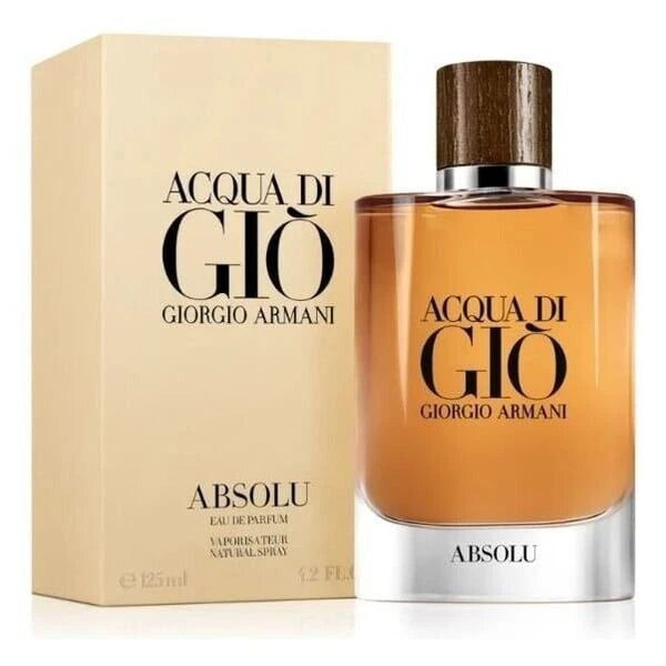 Acqua Di Gio Absolu by Giorgio Armani 4.2 oz / 125ml EDP Cologne Men New In Box