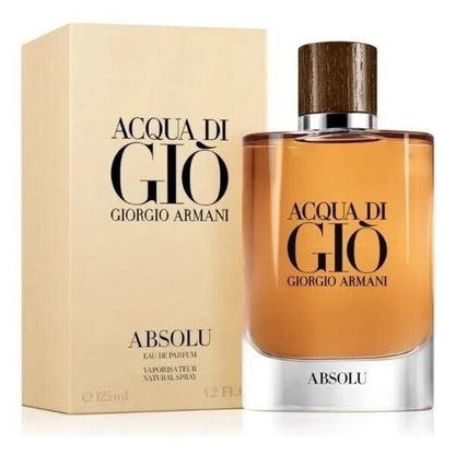Acqua Di Gio Absolu by Giorgio Armani 4.2 oz / 125ml EDP Cologne Men New In Box