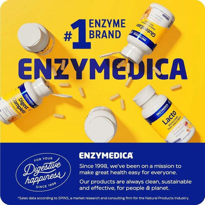 Enzymedica Digest Gold + ATPro, Maximum Strength Enzyme Formula, Fast-Acting
