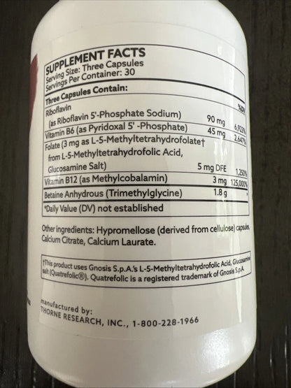 Thorne METHYL-GUARD PLUS 90 Capsules