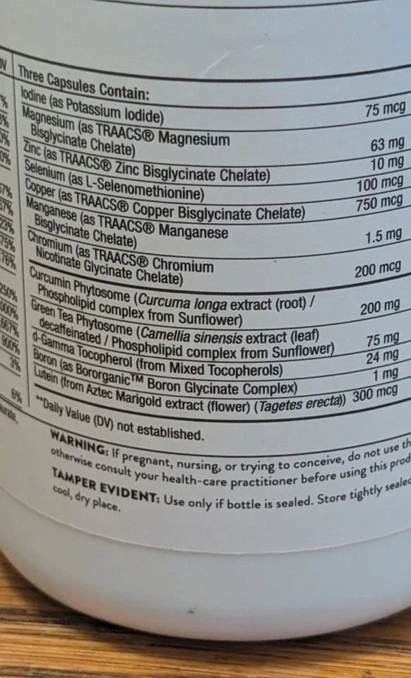 Thorne Multi-Vitamin Elite AM - 90 Capsules