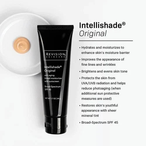 Revision Skincare Intellishade Original Tinted Moisturizer SPF 45, 1.7 Fl Oz