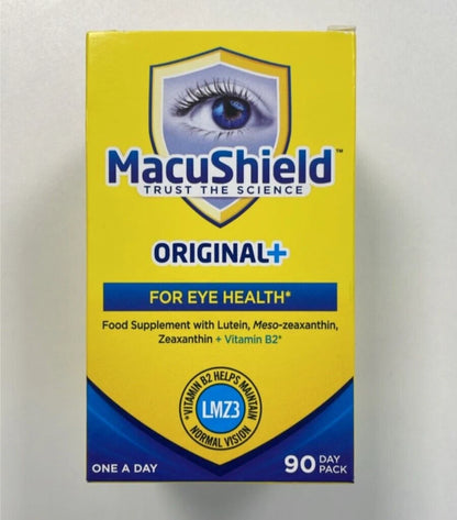 Macushield Original+ Eye Supplement Capsules 90ct