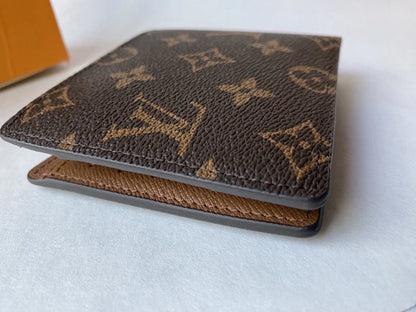 Louis Vuitton Brown Monogram Canvas Multiple Wallet
