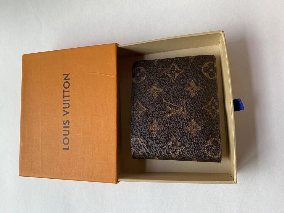 Louis Vuitton Brown Monogram Canvas Multiple Wallet