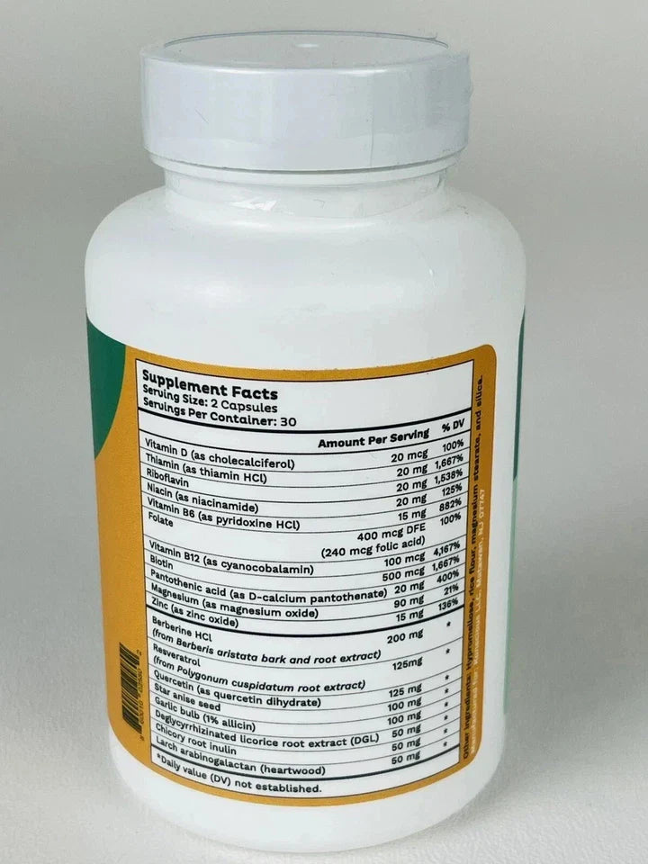 Emma Relief Supplement Konsciens Keto for Gut Bloating 60 Capsules